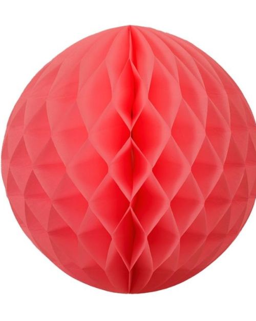 Tissue Honeycomb Ball 35cm – Coral