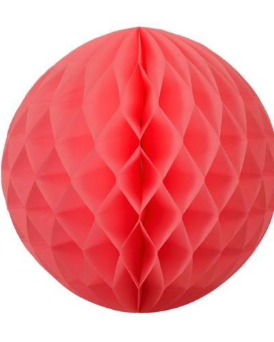 Tissue Honeycomb Ball 35cm – Coral