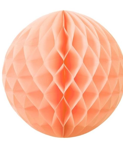 Tissue Honeycomb Ball 35cm – Peach