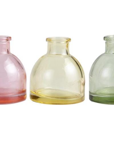 Hop Hop Hooray Coloured Glass Bud Vases