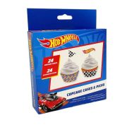 Hot Wheels Cupcake Kit