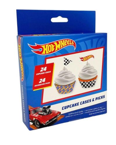 Hot Wheels Cupcake Kit