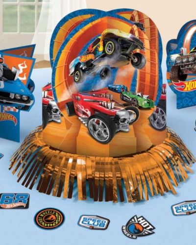 Hot Wheels Table Decorating Kit