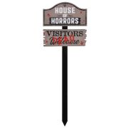 House of Horrors Yard Stake