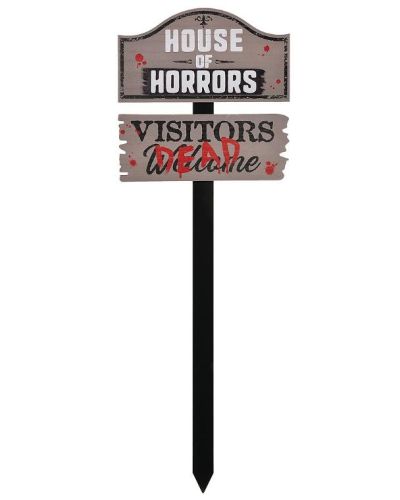 House of Horrors Yard Stake