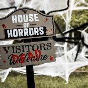 House of Horrors Yard Stake