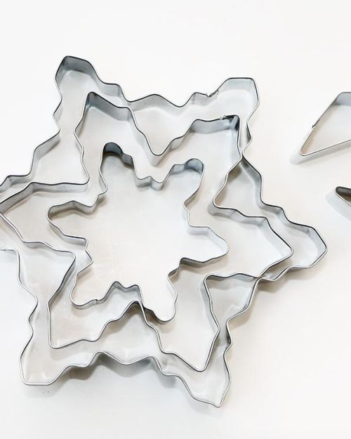 Snowflake 5 pce Cookie Cutter Set