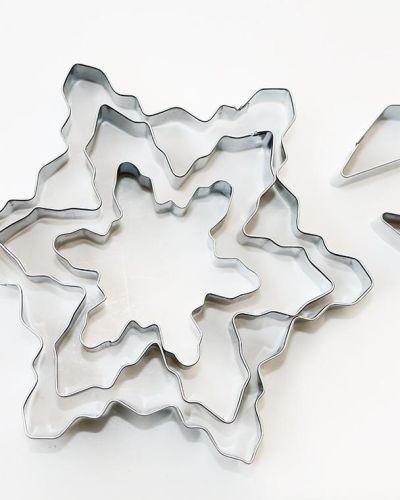Snowflake 5 pce Cookie Cutter Set