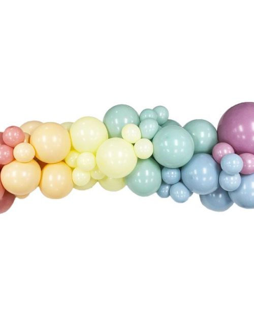 Balloon Garland Kit – Vintage Rainbow