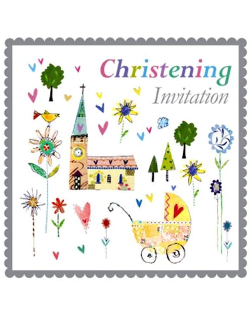 Christening Invitation – 5pk