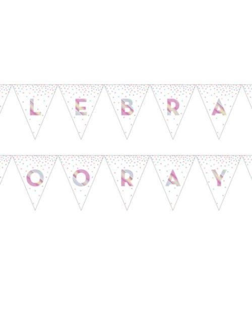 Iridescent Celebration Bunting