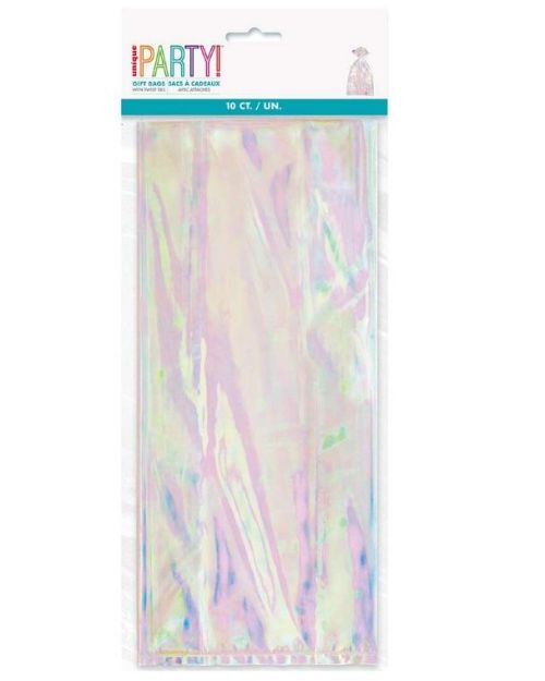 Iridescent Cello Bags 10pk