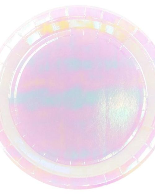 Iridescent Dinner Plates 8pk