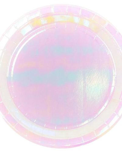 Iridescent Dinner Plates 8pk