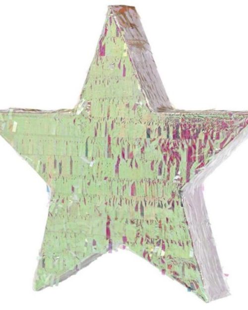 Iridescent Foil Star Pinata
