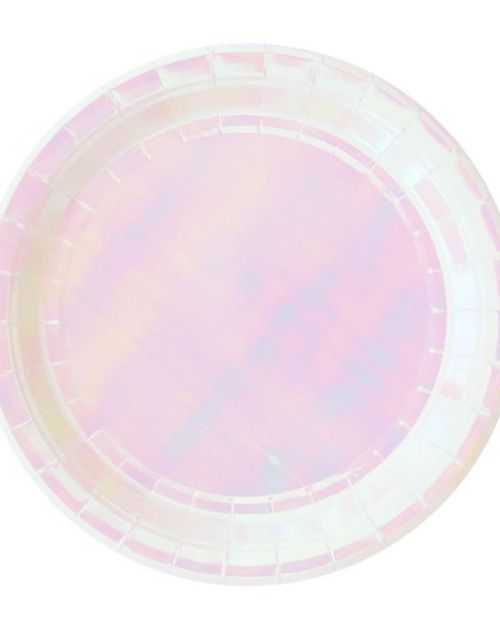 Iridescent Lunch Plates 8pk