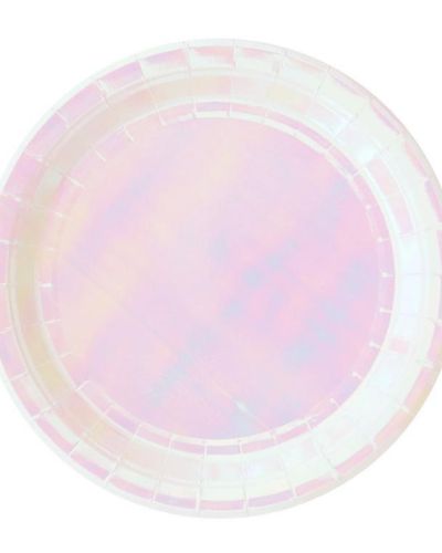 Iridescent Lunch Plates 8pk