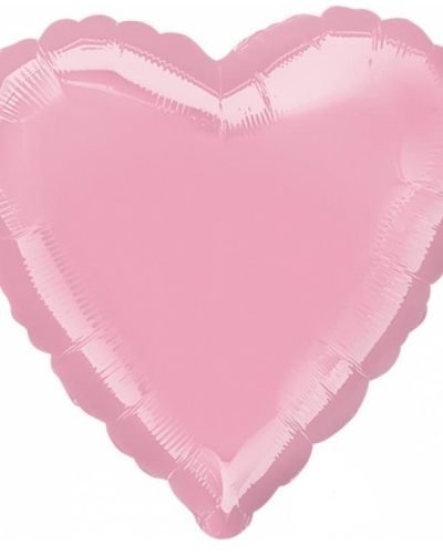 Heart Shaped Foil Balloon – Iridescent Pink