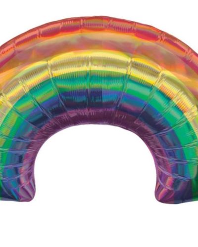 Iridescent Rainbow SuperShape Foil Balloon