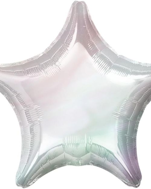 Star Shaped Foil Balloon – Iridescent