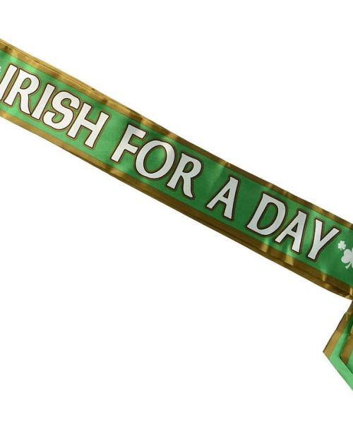 Irish For A Day Sash