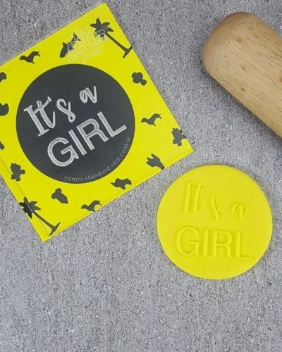 It’s a Girl Debosser Stamp