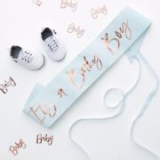 It’s A Baby Boy Blue Sash