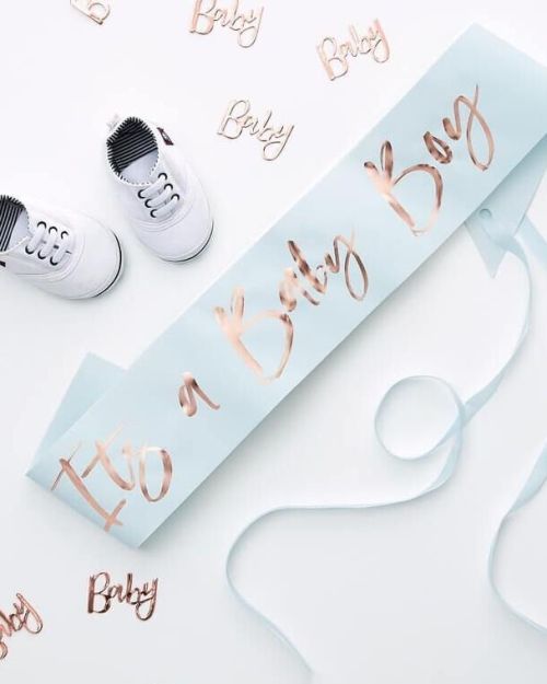 It’s A Baby Boy Blue Sash