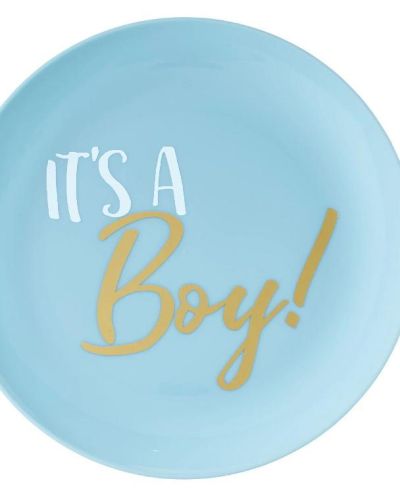 It’s A Boy Premium Lunch Plates 20pk