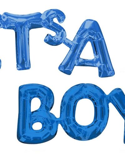 It’s A Boy Shape Foil Balloon