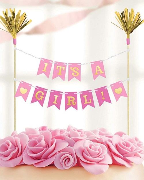 It’s A Girl Cake Bunting