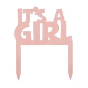 It’s A Girl Cake Topper