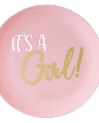 It’s A Girl Premium Lunch Plates 20pk