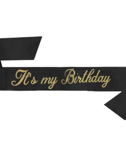 It’s My Birthday Sash