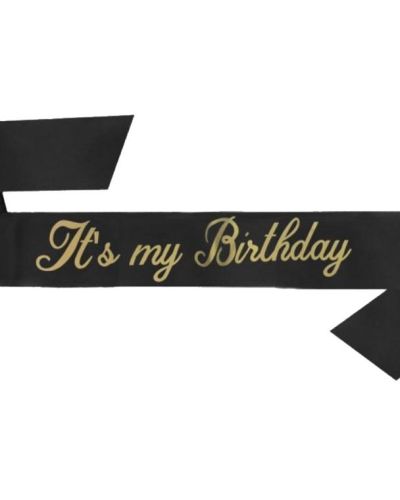 It’s My Birthday Sash