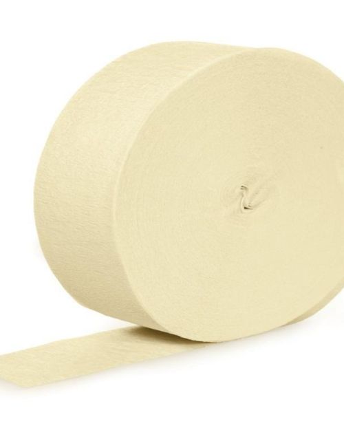 Crepe Paper Streamer – Ivory