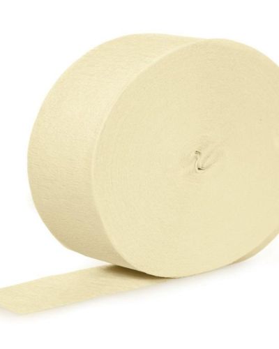 Crepe Paper Streamer – Ivory