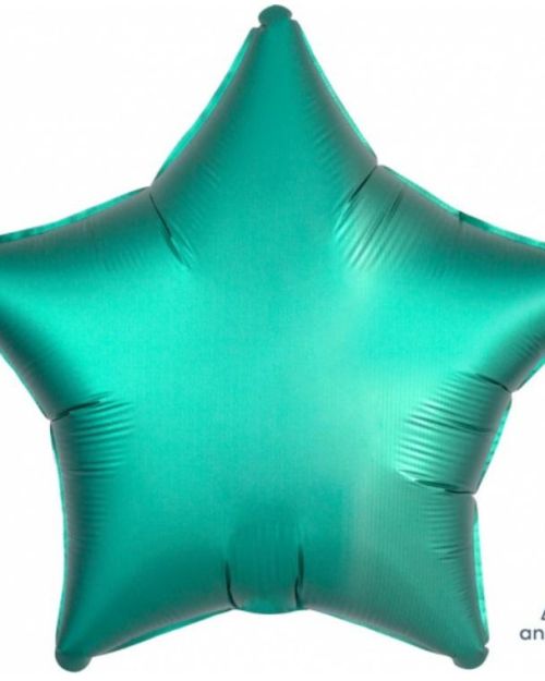 Star Shaped Foil Balloon – Satin Luxe Jade