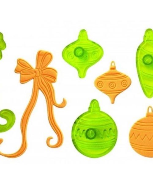 JEM Christmas Baubles & Bow 4pce Cutter Set