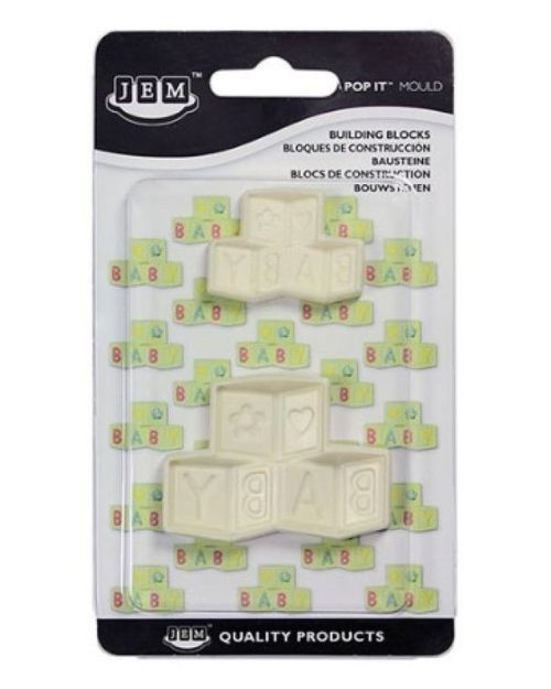 JEM Pop It Mould – Building Blocks