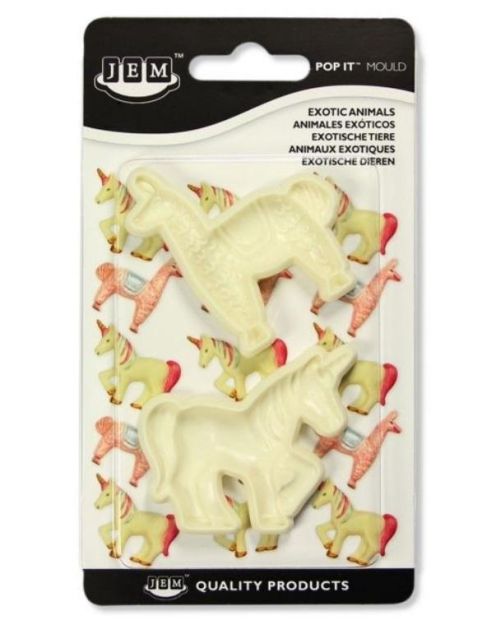 JEM Pop It Mould – Exotic Animals