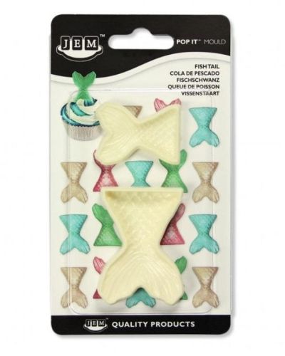 JEM Pop It Mould – Mermaid Tails