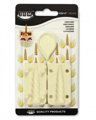 JEM Pop It Mould – Unicorn