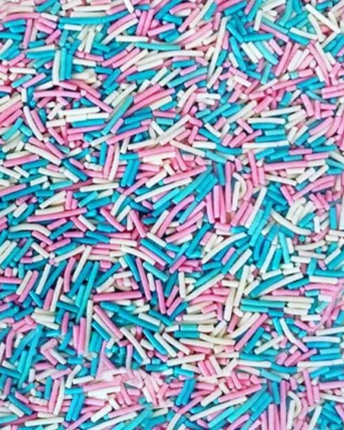 Pink, Blue & White Jimmies