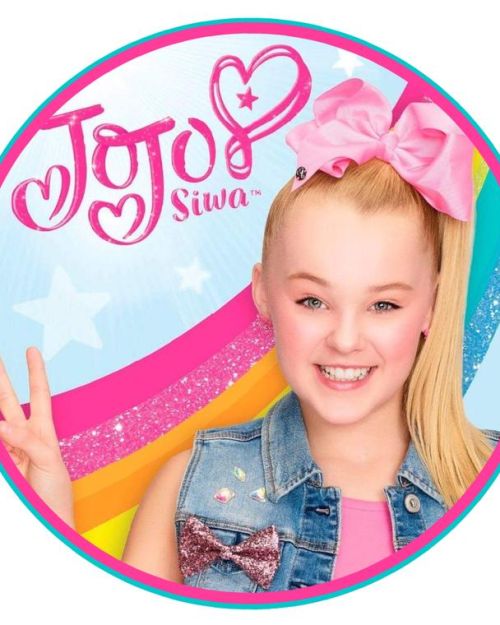 Edible Icing Image – Jojo Siwa Round