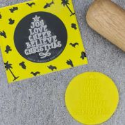 Joy Love Cheer Debosser