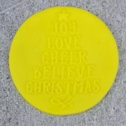 Joy Love Cheer Debosser