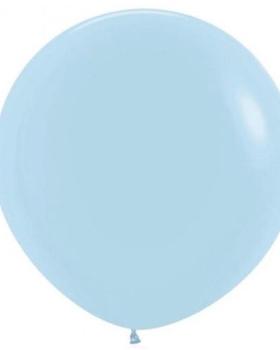Jumbo Balloon – Pastel Matte Blue