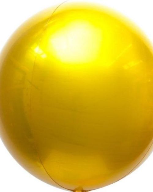 Jumbo Orbz Balloon – Gold