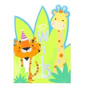 Jungle Invitations 8pk